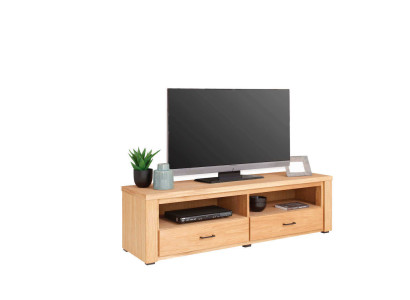 Chest of drawers Display case Real wood TV lowboard Classic drawer new Wood space